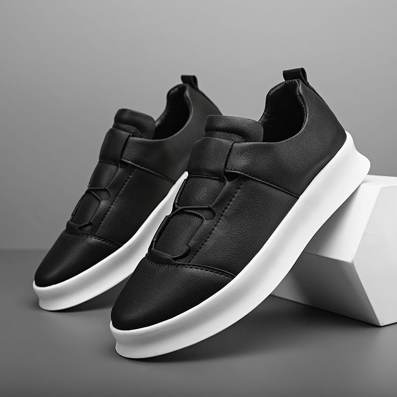 Enzo Slip-On Leather Sneakers