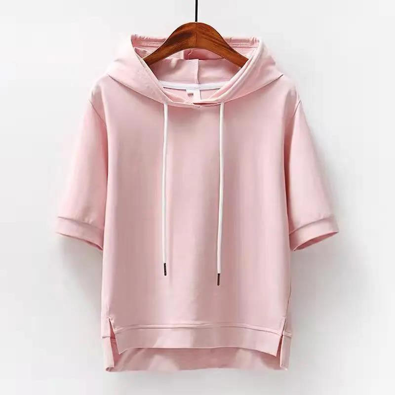 Elena Short Sleeve Hoodie